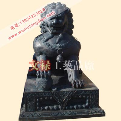 供應(yīng)銅獅子鑄銅獅子銅雕獅子雕塑