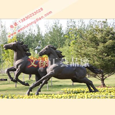 供應(yīng)鑄銅馬雕塑廠