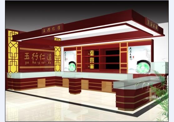 青島數(shù)碼展柜制作圖片