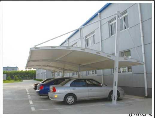 供應(yīng)大型停車棚洪禧上海戶外遮陽制