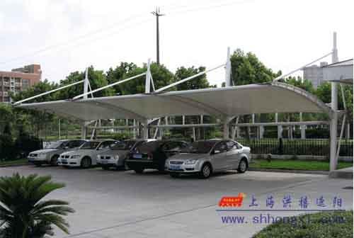 供應膜結構車棚德國進口膜材停車篷制作
