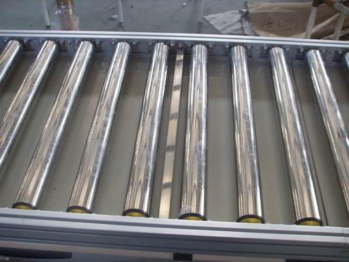 重慶線棒無(wú)動(dòng)力滾筒包裝生產(chǎn)線圖片