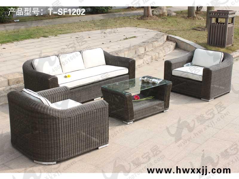 2012年新款藤編沙發(fā)T-SF317圖片