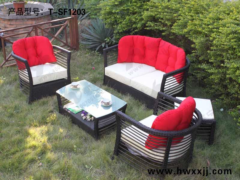 新款沙發(fā)藤編沙發(fā)T-SF1203圖片