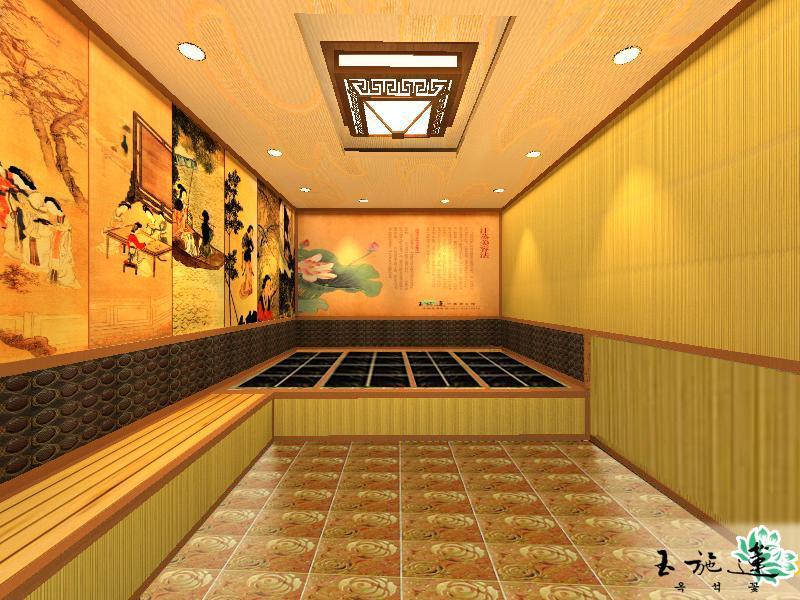 江西省贛州市巖盤浴材料圖片