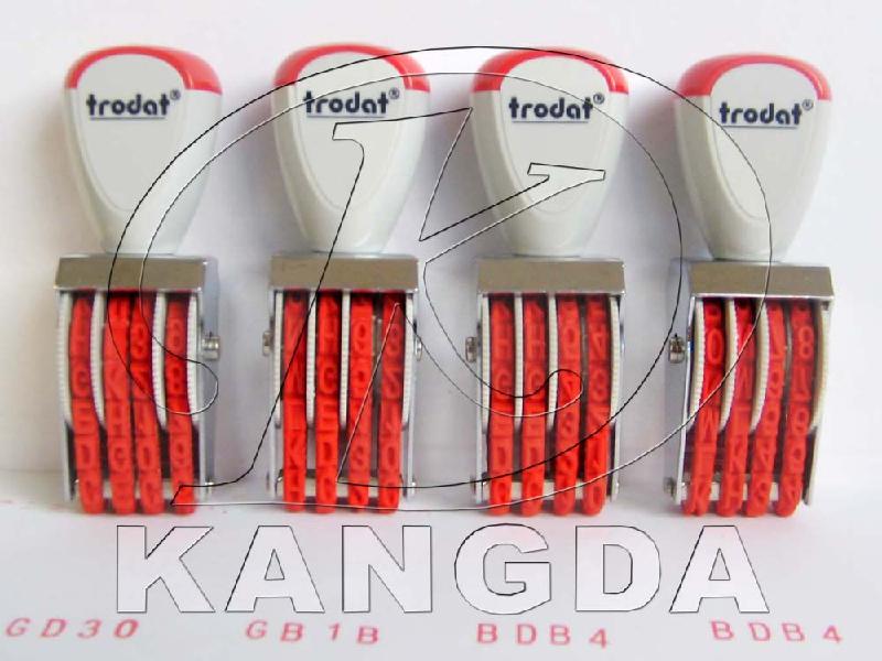 轉(zhuǎn)輪號碼印章訂做圖片