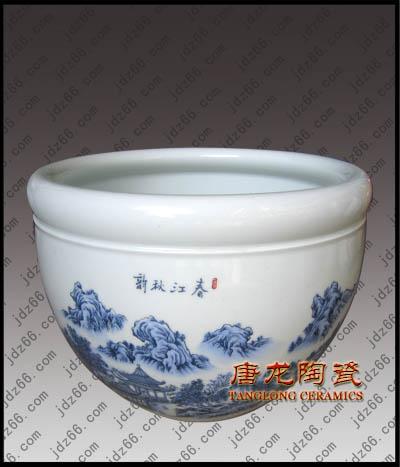 供應(yīng)禮品工藝陶瓷大缸