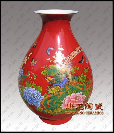 供應(yīng)禮品收藏品陶瓷賞瓶居家擺件飾品