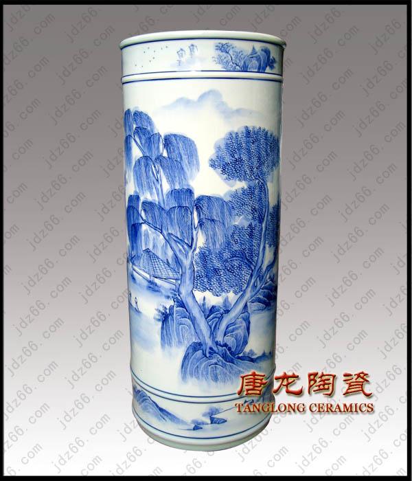 供應景德鎮(zhèn)青花陶瓷禮品收藏品賞瓶飾品
