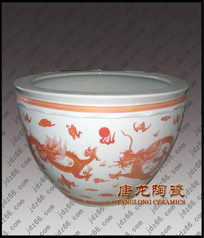 供應(yīng)青花手繪禮品大缸