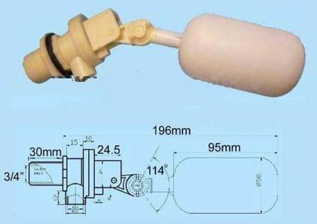 廣東東莞塑料浮球閥在西弗萊圖片