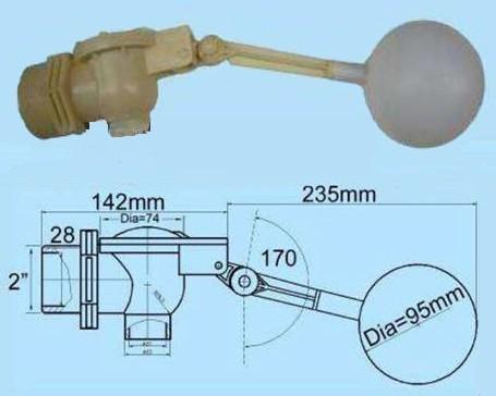 東莞西弗萊加濕器專用浮球閥圖片