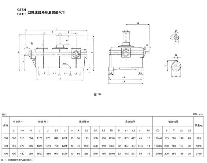 供应SH(TR)泰兴三环减速机