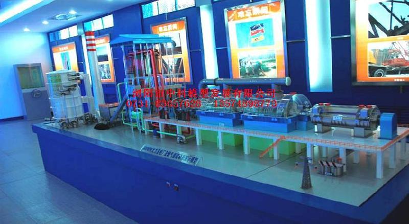 供應(yīng)600MW火力發(fā)電廠三大主機(jī)流程模型、火力發(fā)電廠整體模型