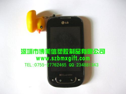 供應(yīng)大黃鴨手機(jī)防塵塞，手機(jī)防塵塞廠家，可訂制