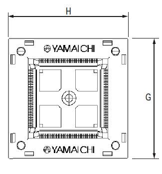 供应IC217-2404-007Yamaichi 测试座,IC插座