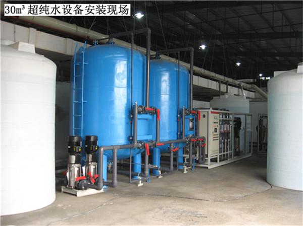 反滲透加混床加拋光精混超純水設(shè)備圖片
