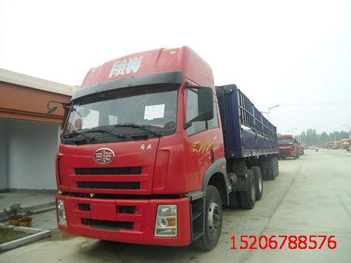 供應(yīng)*出售二手解放J5雙驅(qū)半掛車