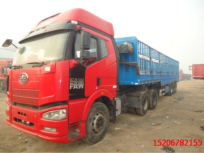 低價(jià)出售梁山二手貨車解放J6半掛圖片