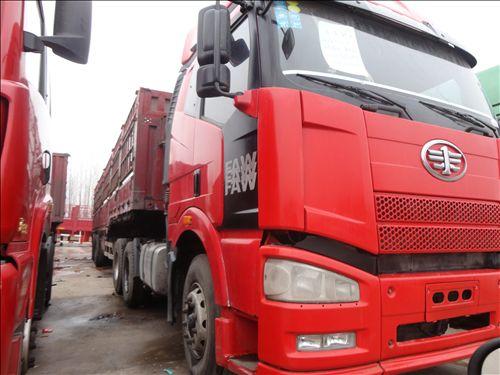 供應(yīng)二手車公司出售二手解放J6雙導(dǎo)向