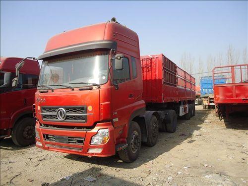 供應(yīng)便宜出售二手東風(fēng)*雙導(dǎo)向貨車