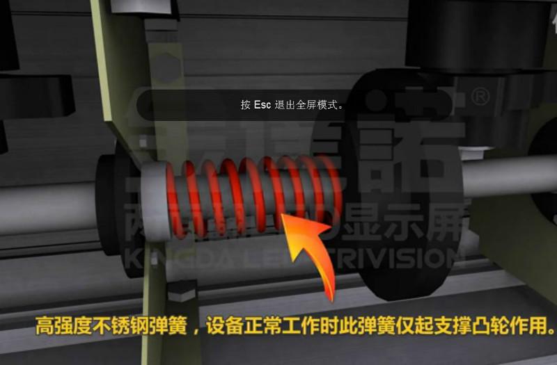東莞拓華專業(yè)制作安裝LED兩面翻圖片