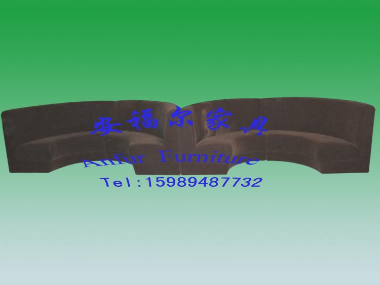 圓弧形沙發(fā)卡拉OK沙發(fā)圖片