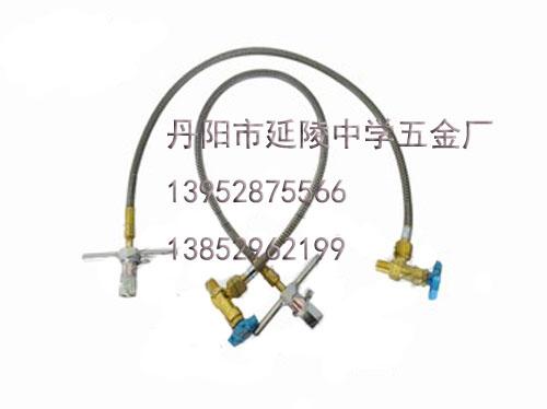 不锈钢四氟金属软管总成防错装阀门图片