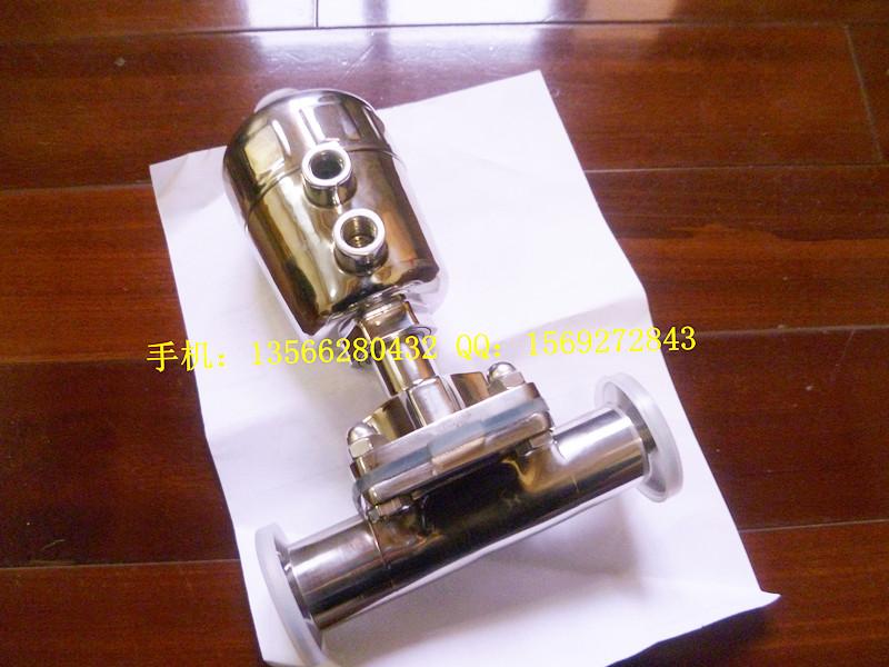 供應(yīng)衛(wèi)生級氣動隔膜閥/氣動快裝隔膜閥