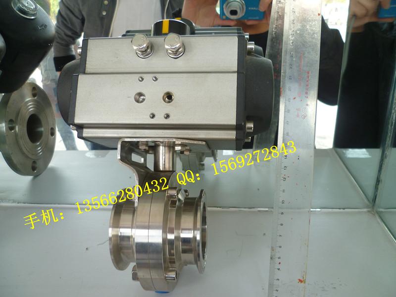 氣動(dòng)快裝蝶閥圖片/氣動(dòng)快裝蝶閥樣板圖 (3)