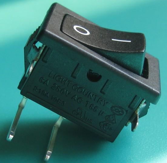 供應SPST船型翹板開關