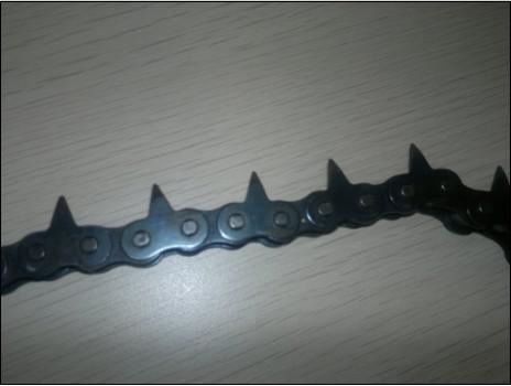 供應08B單雙排尖齒鏈