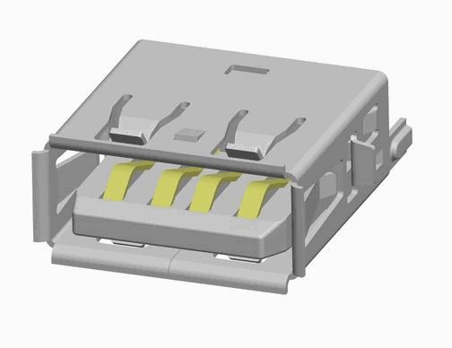 miniusb接口连接器RJ45图片