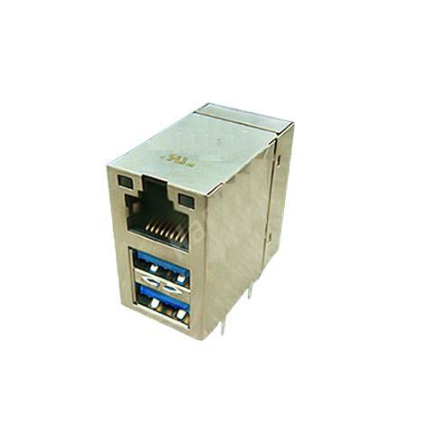 供应RJ45连接器CHR851120A新RJ45带USB