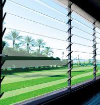 吉林電動(dòng)玻璃百葉窗圖片