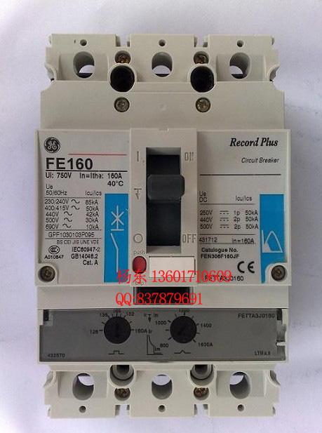 美国GE通用FE160塑壳断路器图片