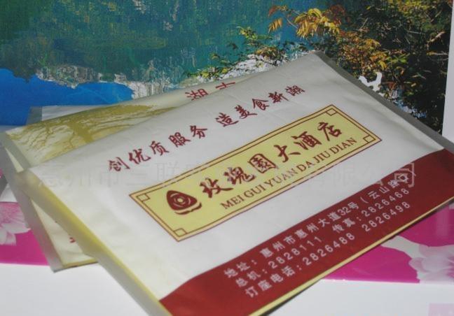 深圳布吉厂家定做广告荷包纸巾图片