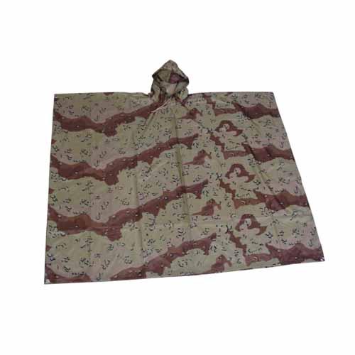 供應(yīng)廣州定做迷彩雨披