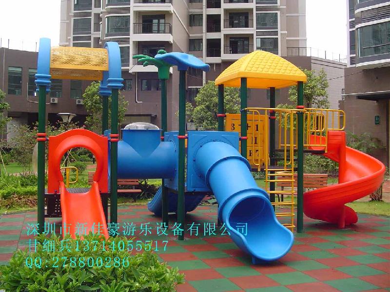 供應(yīng)深圳小區(qū)兒童游樂設(shè)施，戶外大型玩具滑梯
