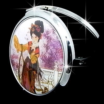 供應(yīng)化妝鏡廠家直銷美女化妝鏡牽手
