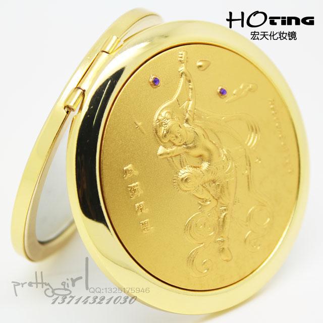 供應(yīng)鏡折疊雙面小鏡子精美禮品實(shí)用