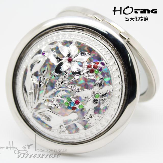 供應(yīng)鏡金色雕刻鏤空化妝鏡子多款混批