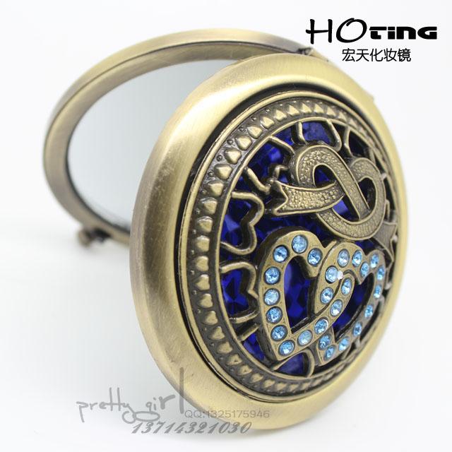 供應雙面折疊小鏡子可愛便攜鏡子批發(fā)實