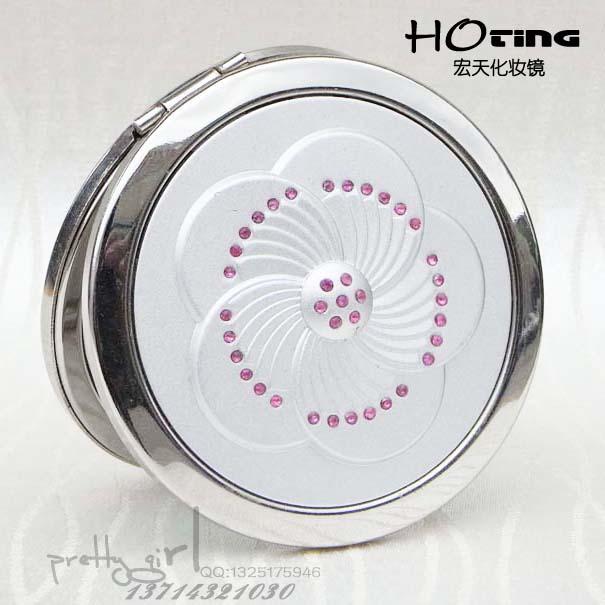 供應(yīng)俄羅斯風(fēng)格鑲鉆水晶小鏡子禮物