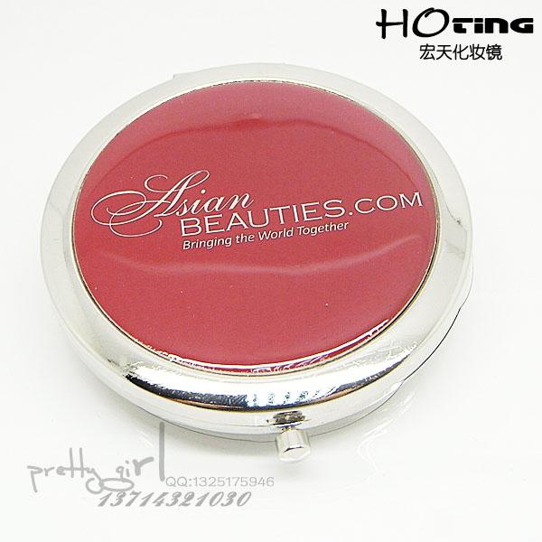 供應(yīng)小鏡子折疊/雙面/便攜可打激光logo