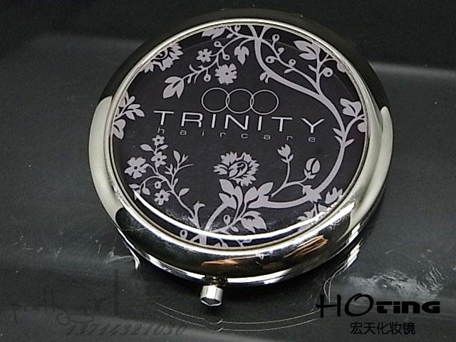 供應(yīng)國(guó)際品拍英文字母化妝鏡LOGO