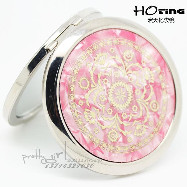 供應(yīng)*貝殼鏡子禮物出口俄羅斯化妝鏡
