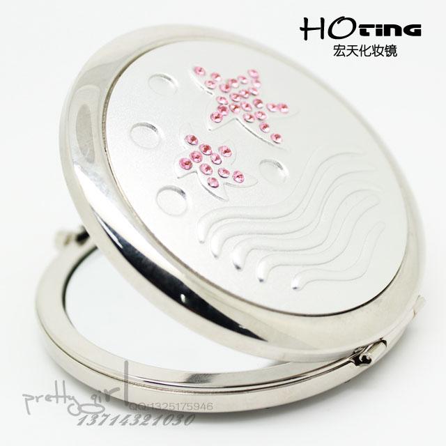 化妝鏡女朋友老婆禮物進(jìn)口合金材質(zhì)