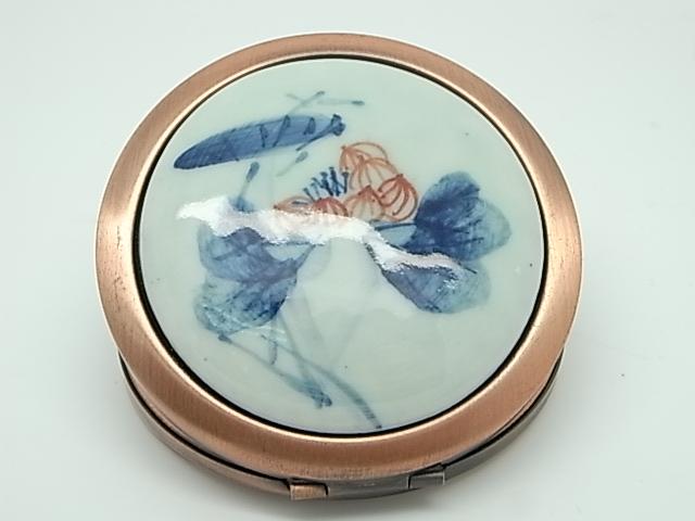 供應(yīng)化妝鏡*金屬便攜LOGO廣告鏡