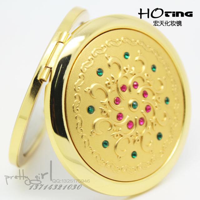 供應(yīng)子批發(fā)金屬合金化妝鏡